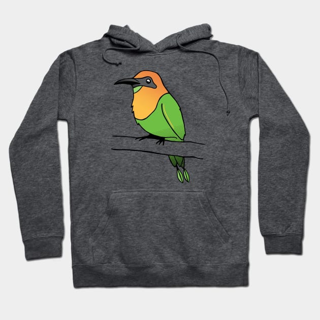 Amigo Bird Hoodie by Moe Tees